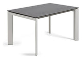 AXIS, Dining table 140/200cm, gray/silver