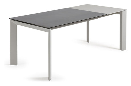 AXIS, Dining table 140/200cm, gray/silver