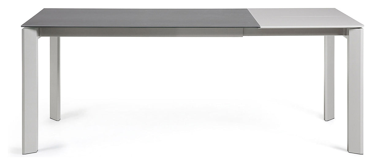 AXIS, Dining table 140/200cm, gray/silver