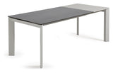 AXIS, Dining table 160/220cm, gray/silver