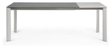 AXIS, Dining table 160/220cm, gray/silver