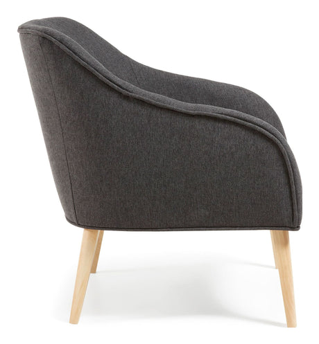 BOBLY Armchair, Black