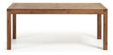 BRIVA Dining table 200/280 cm - dark oak