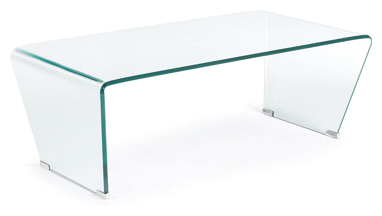 BURANO Coffee table, Tempered glass, 120x60