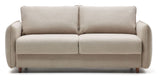 Carlota 2 pers. Sofa bed, Beige chenille