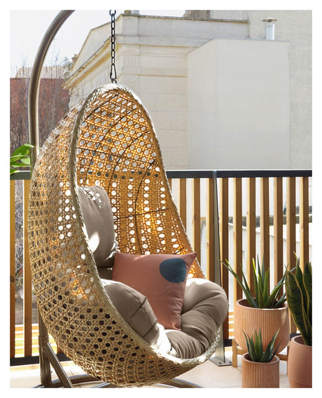 Cira Hanging Chair, Nature