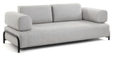 Compo 3-seater sofa, Light gray