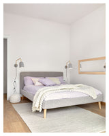 Dyla Bed 160x200, Light gray