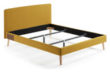 DYLA Bed frame, Mustard, 160x200