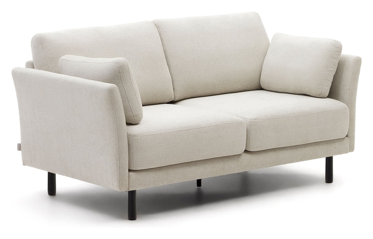 GILMA 2-pers. Sofa with light legs, Pearl