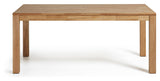 ISBEL Dining table with extension, Nature, 120 - 200x75