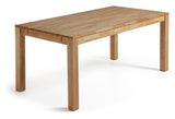 ISBEL Dining table with extension, Nature, 140 - 220x90