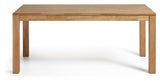 ISBEL Dining table with extension, Nature, 180 - 260x90