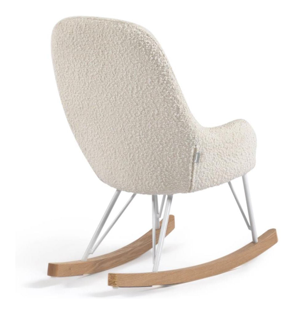 Joey Baby Swing Chair - White Lamb Fur