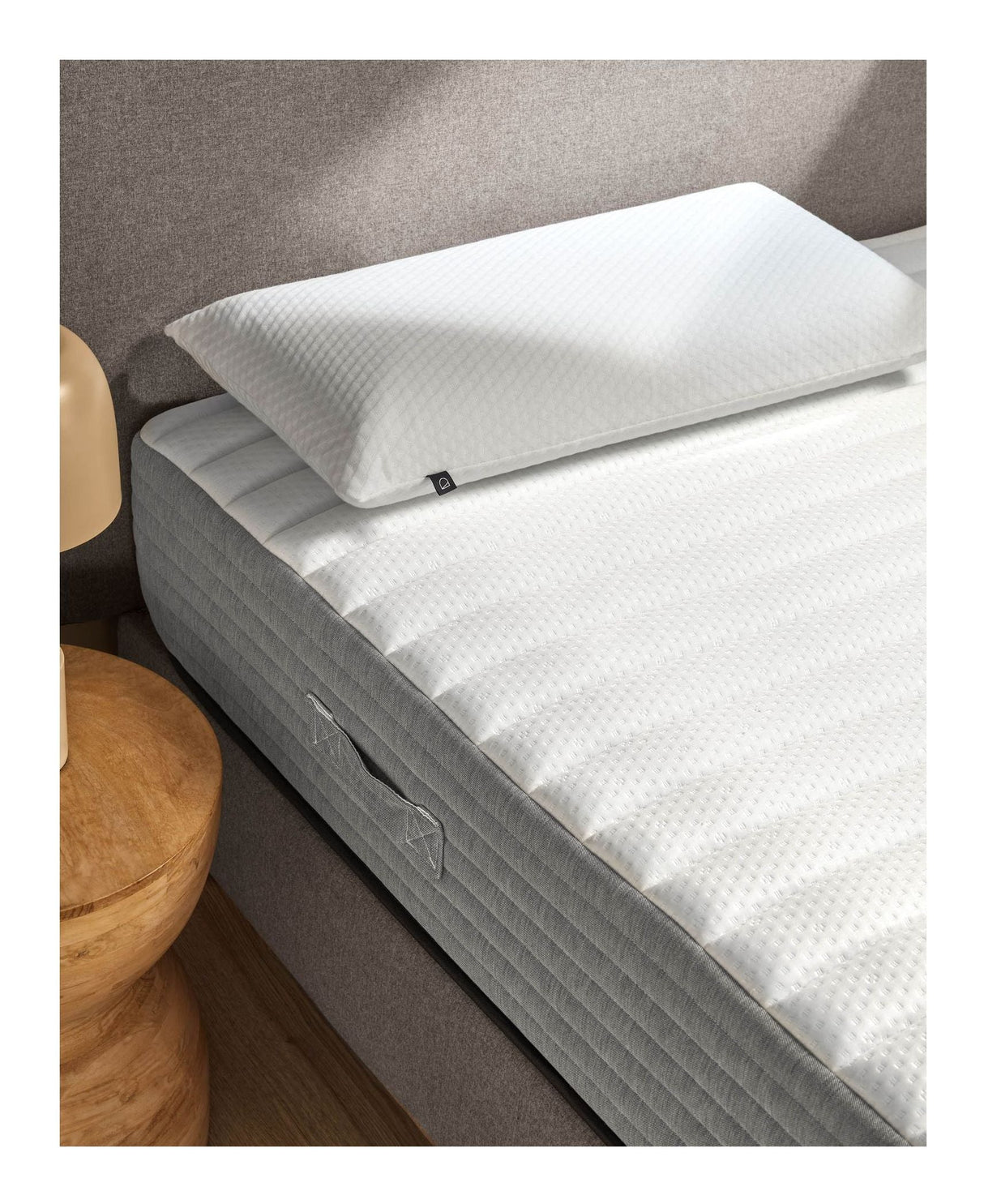 JUNO Spring mattress, White, 160x200