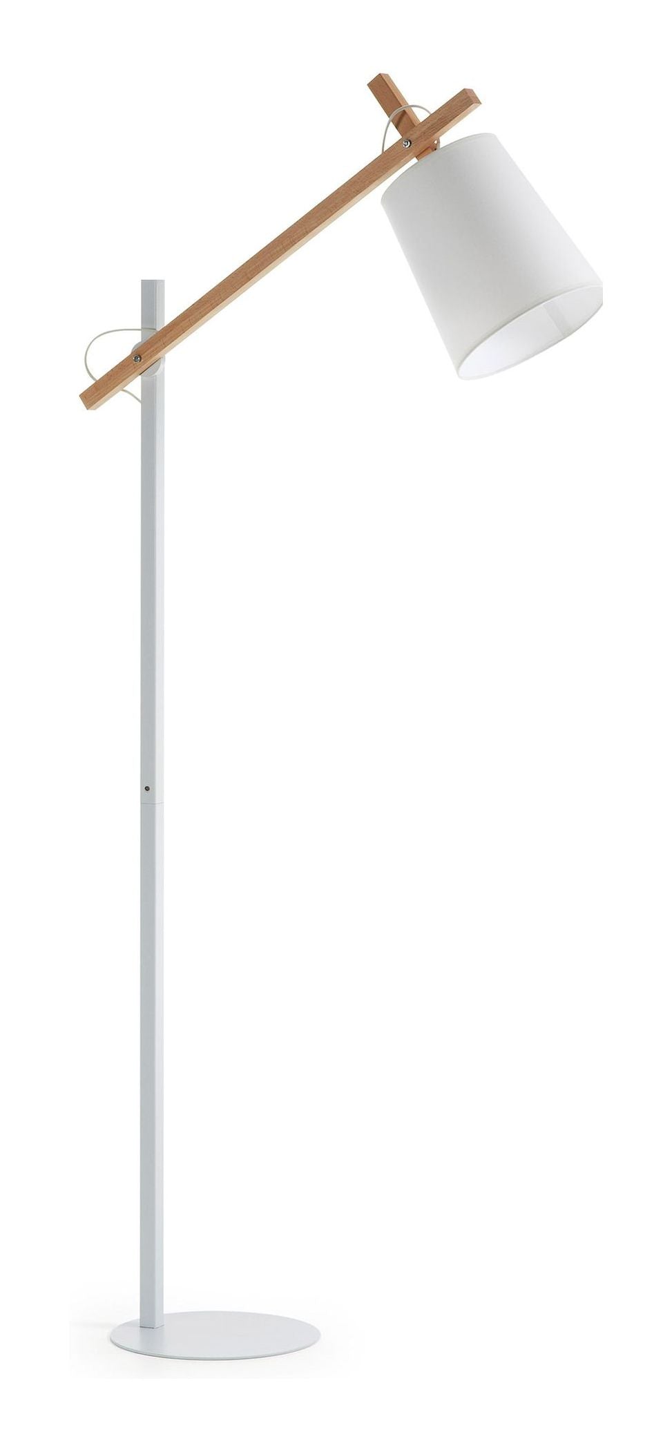 KOSTA Floor Lamp, White/Beech