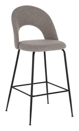 Mahalia Barstool H:63, Light gray