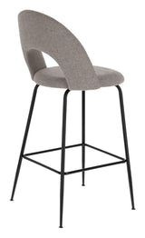 Mahalia Barstool H:63, Light gray