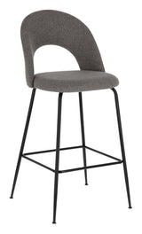 Mahalia Barstool H:63, Dark Gray