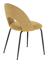 Mahalia Dining Chair, Mustard