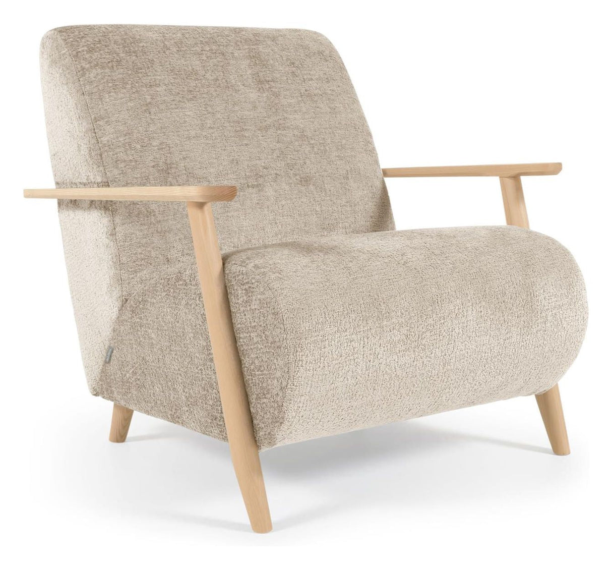 Meghan Armchair - Beige chenille