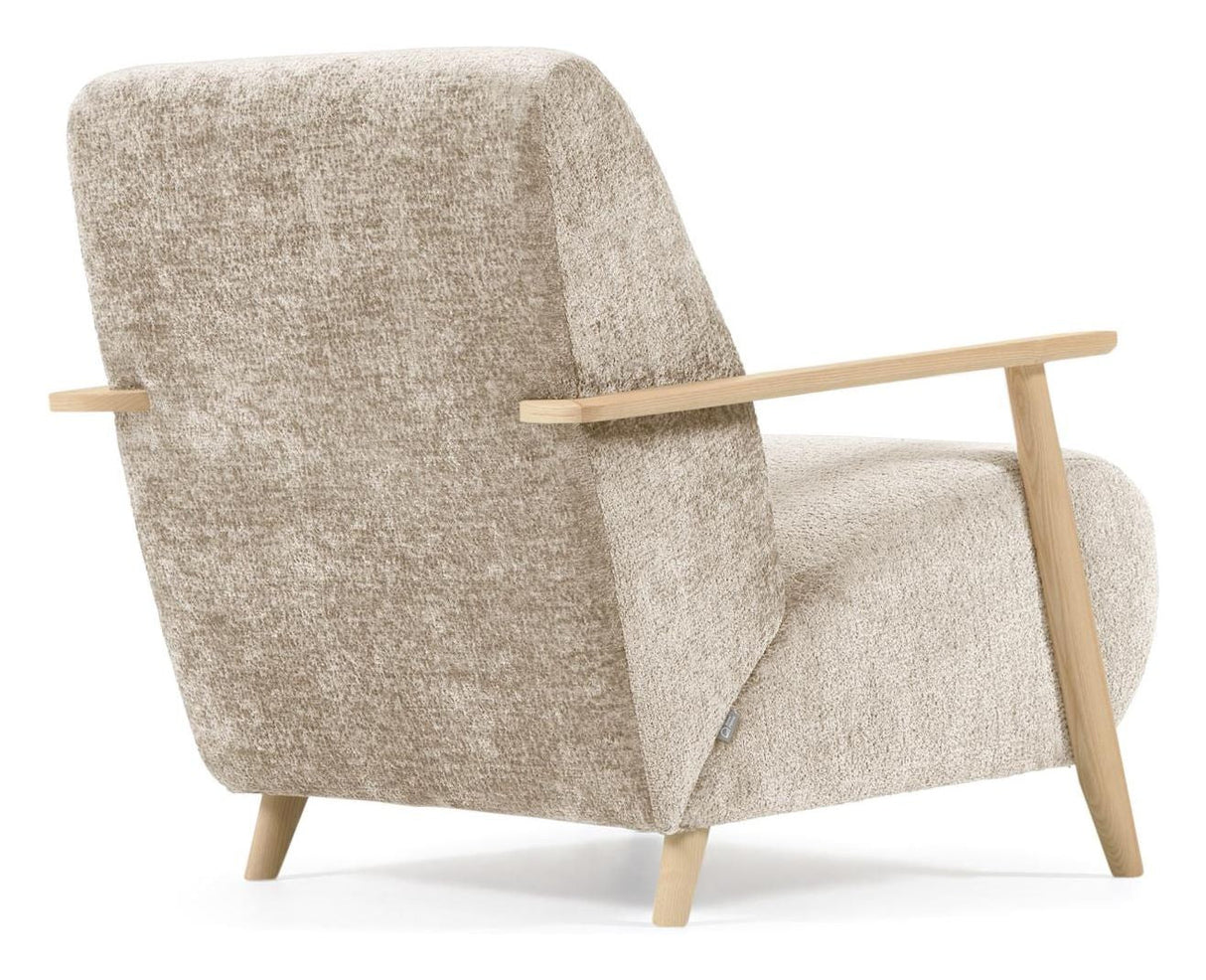 Meghan Armchair - Beige chenille