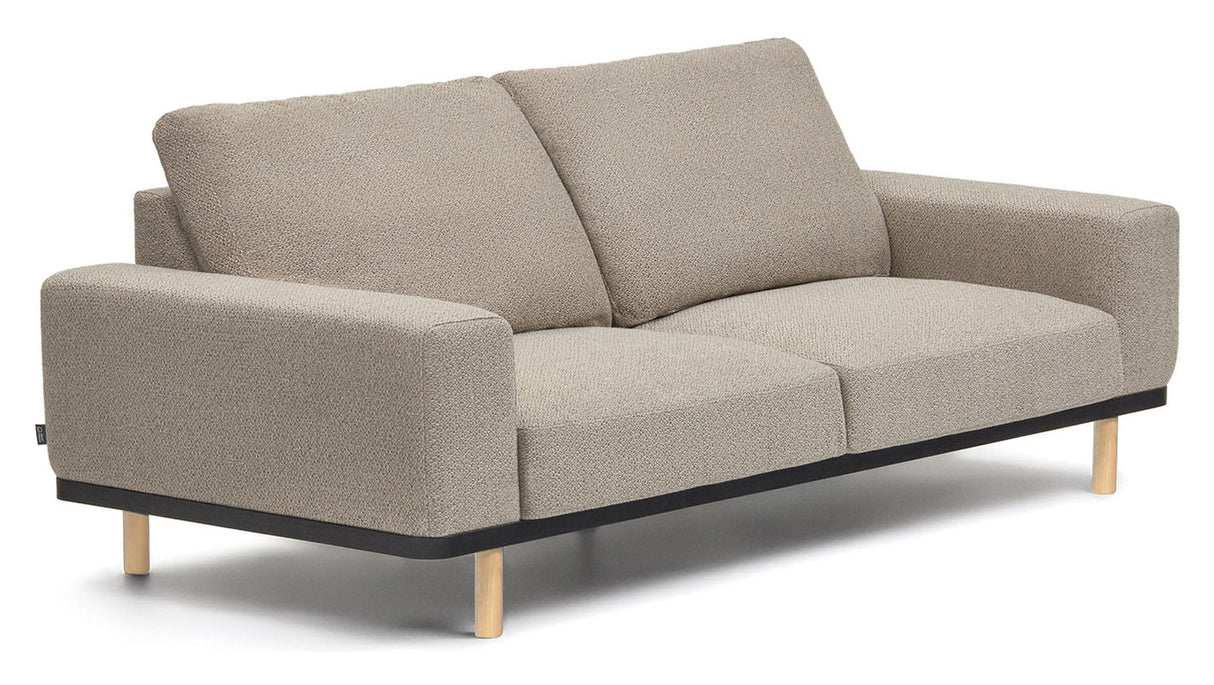 Noa 3-pers. Sofa, Beige/Oak