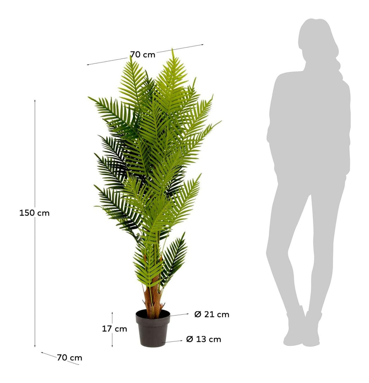 PALMERA Artificial plant, 150 cm