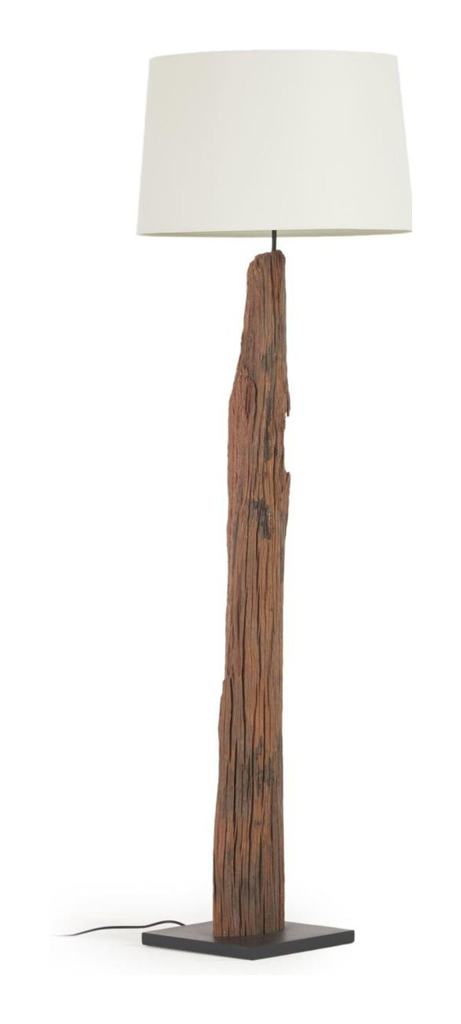 POWELL Floor lamp, Recycled wood