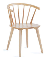 TRISE Dining chair, Natural lacquer