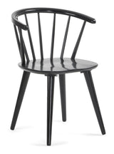 TRISE Dining chair, Black lacquer