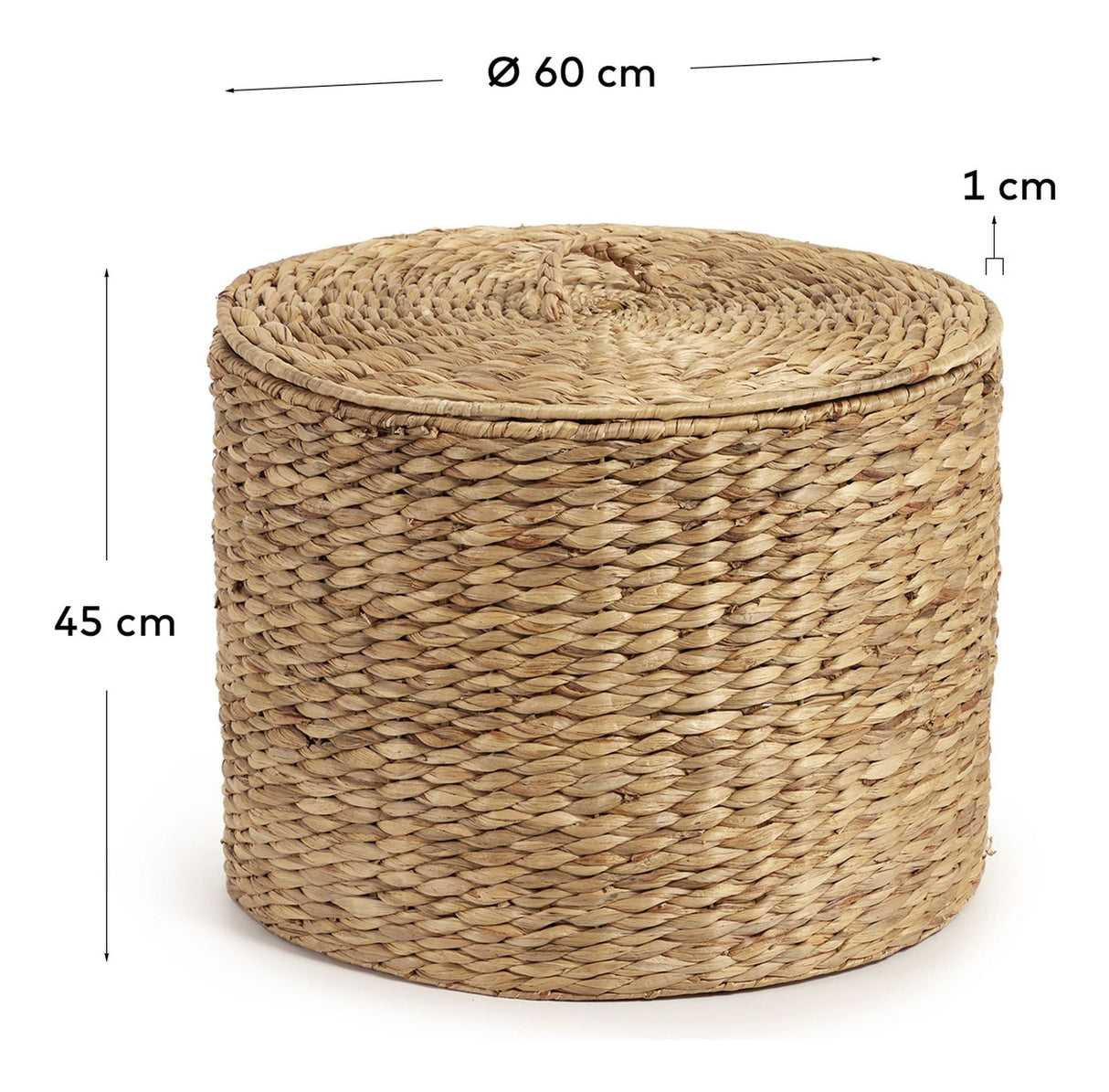 YESSIRA, Laundry basket ø60 - Rattan