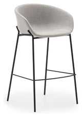 Yvette Barstool, Light gray, H:74