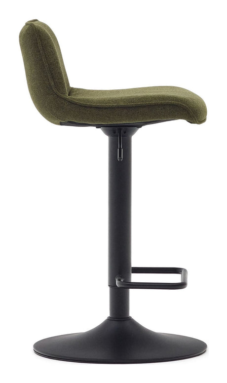 ZEND Bar stool with turn, Green, H:85