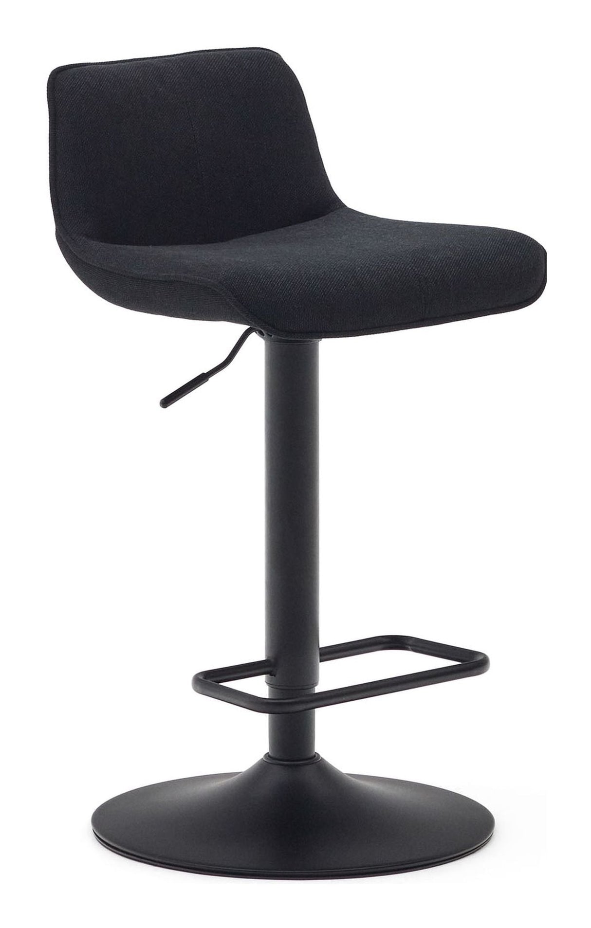 ZEND Bar stool with turn, Black, H:85