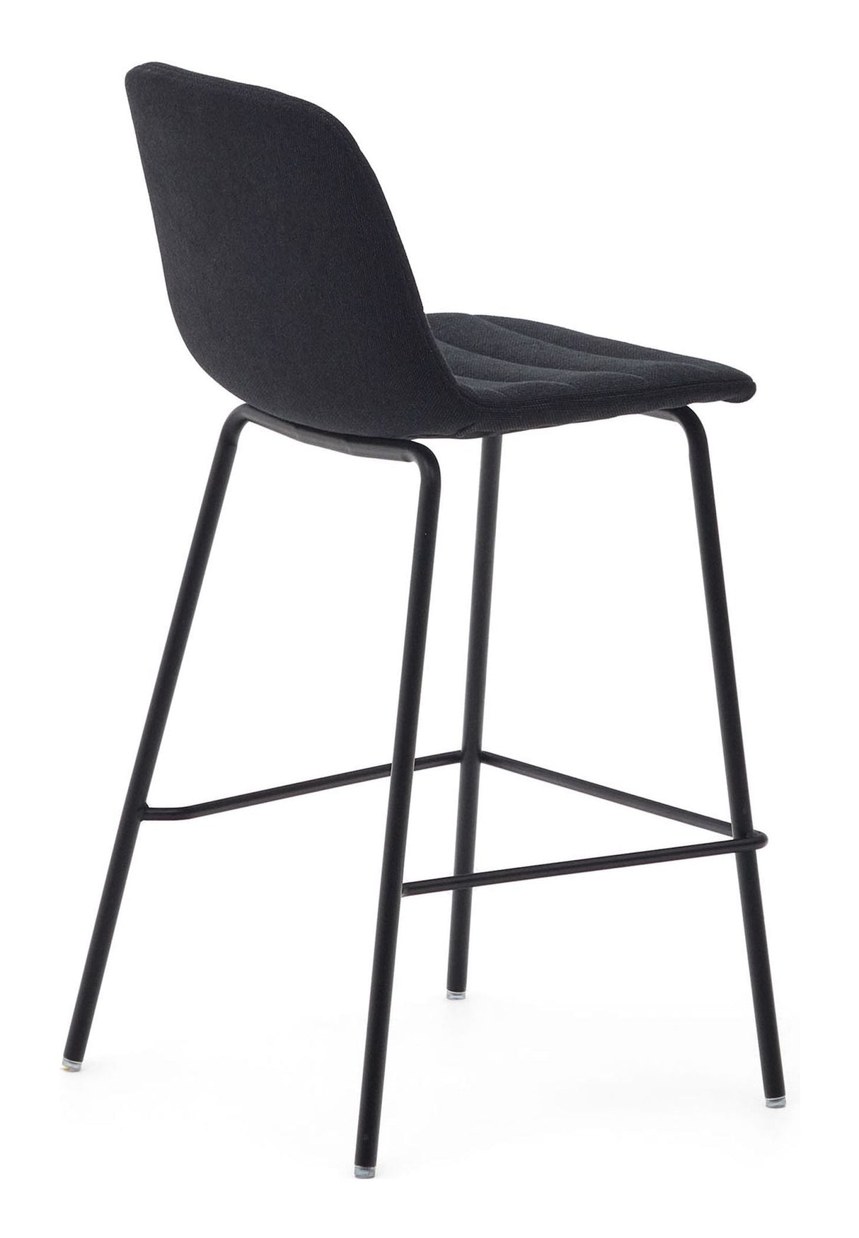 ZUNILDA Bar Chair, Black, H:65