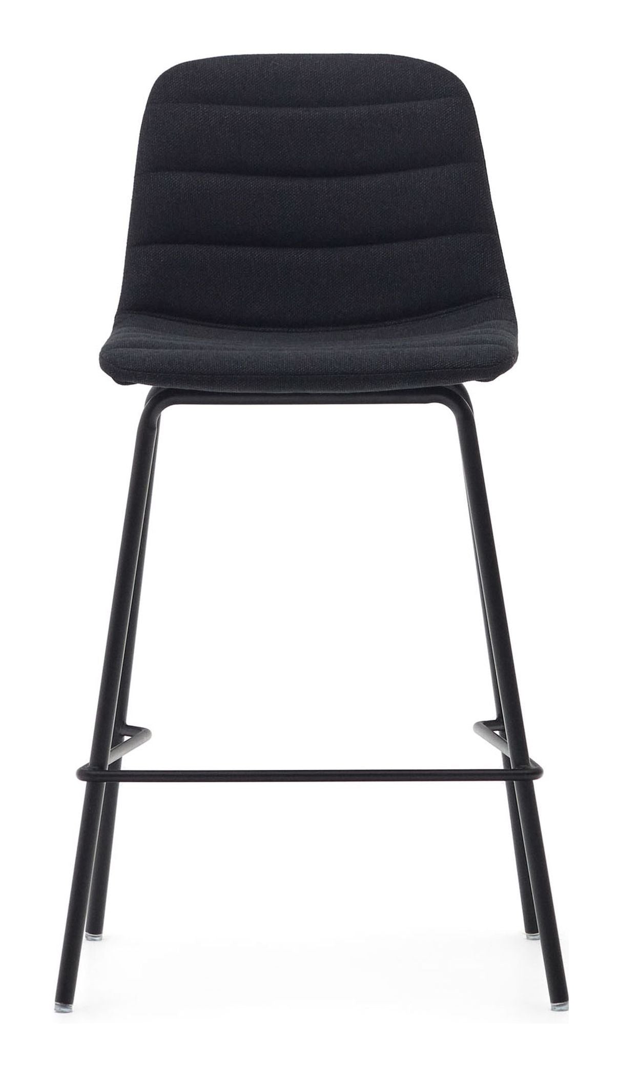 ZUNILDA Bar Chair, Black, H:65