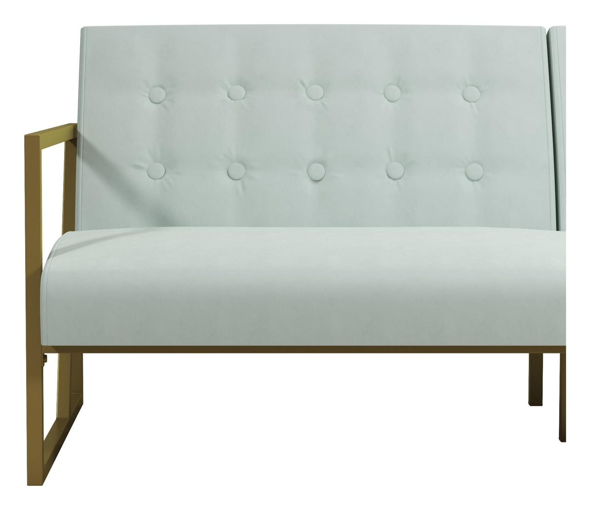 Lexington Modern Sofa Bed, Pale Teal