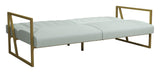 Lexington Modern Sofa Bed, Pale Teal