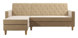 Liberty Sofa bed with chaise longue, Ivory