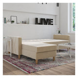 Liberty Sofa bed with chaise longue, Ivory