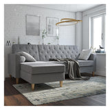 Liberty Sofa bed with storage, Light gray