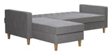 Liberty Sofa bed with storage, Light gray