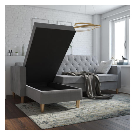 Liberty Sofa bed with storage, Light gray