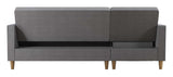 Liberty Sofa bed with storage, Light gray