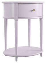 Aurora Side Table, Lavender