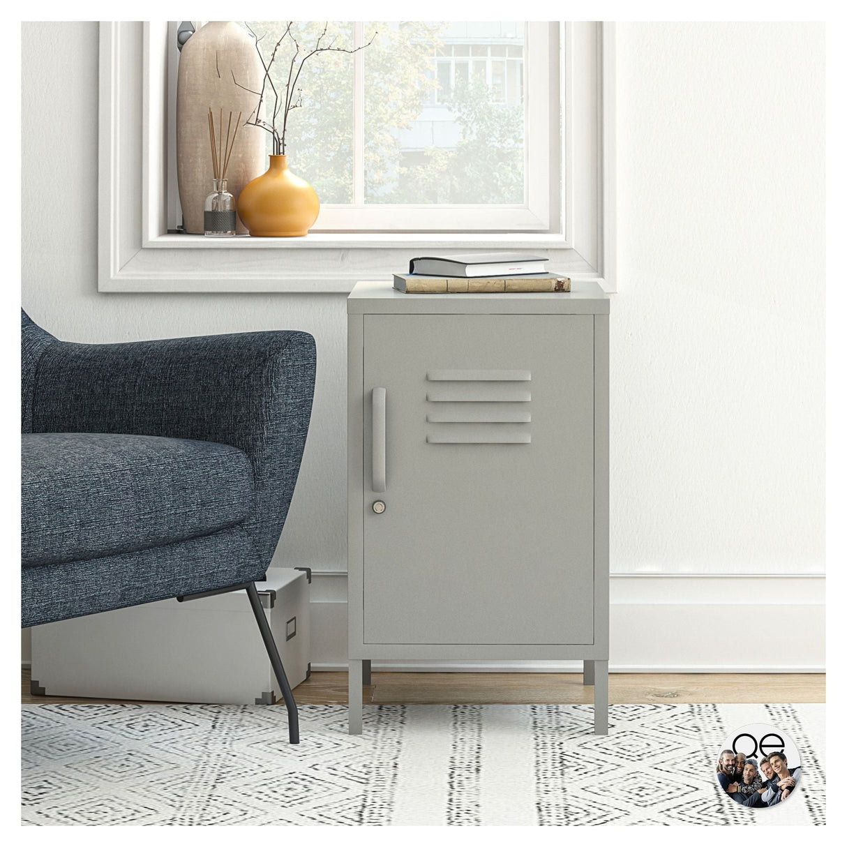 Bradford Sideboard, Taupe metal