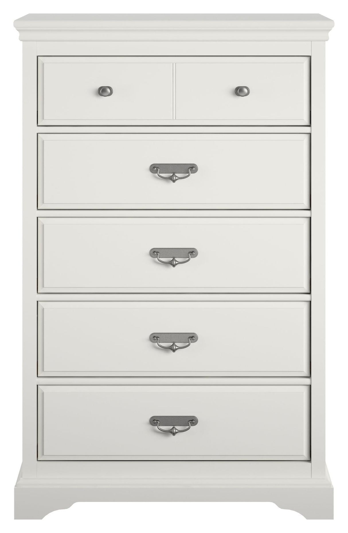 Bristol Chest with 5 drawers, White