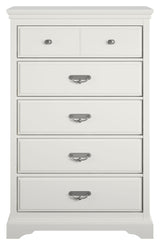 Bristol Chest with 5 drawers, White