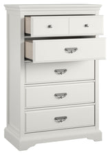 Bristol Chest with 5 drawers, White